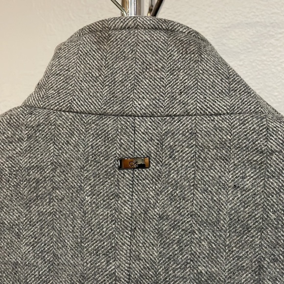 Calvin Klein Grey Dress Coat Size L - Picture 6 of 7